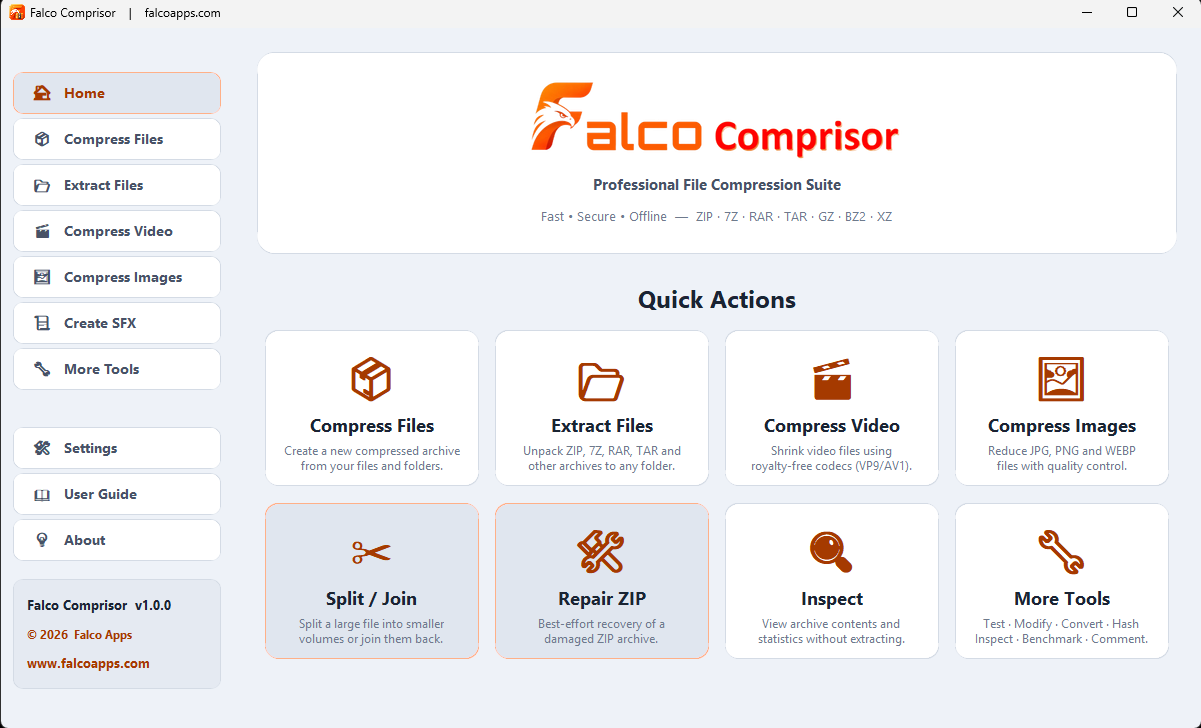 Falco Comprisor
